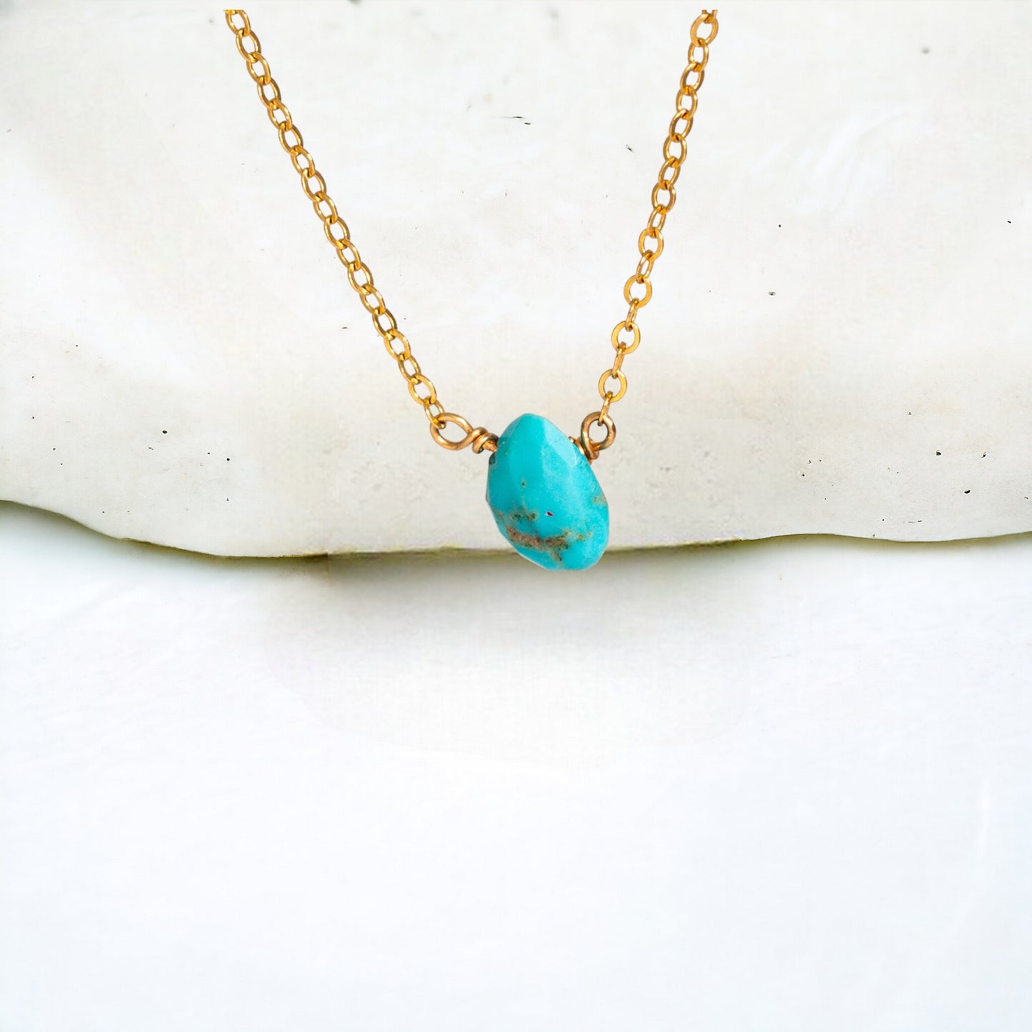 Floating Birthstone Necklace