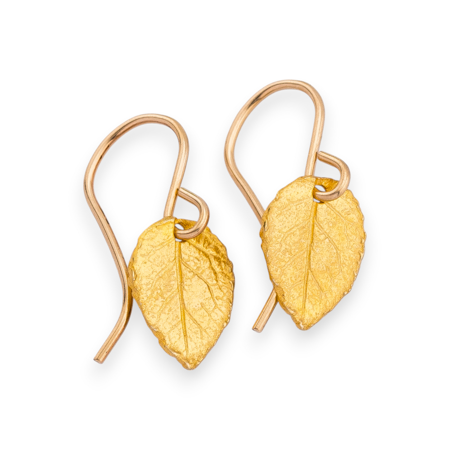 Tiny Leaf Earrings