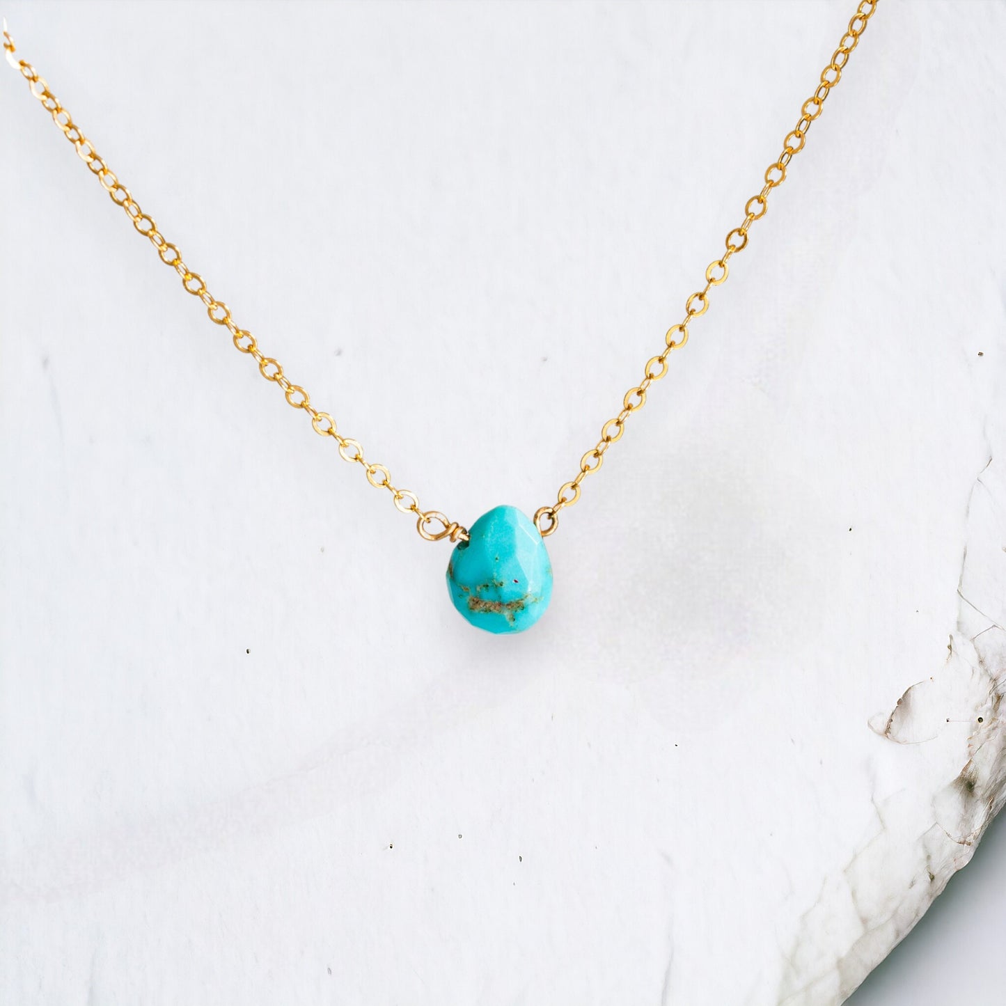 Floating Birthstone Necklace