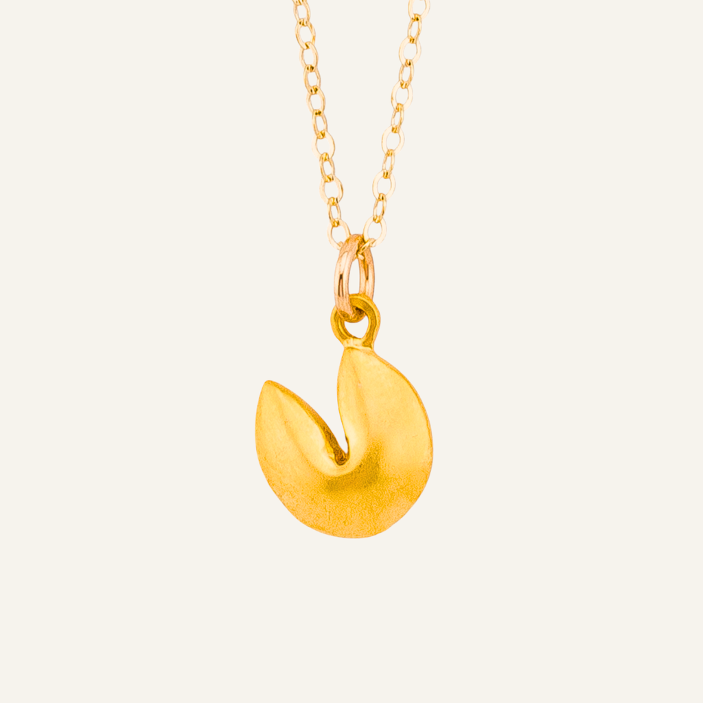 Fortune Cookie Necklace