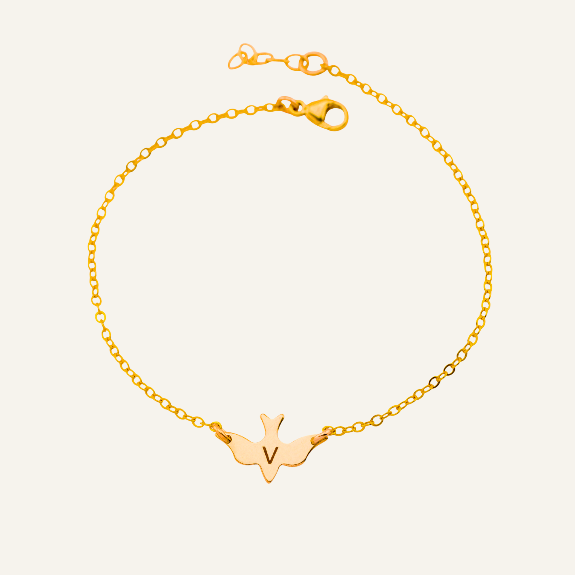 Personalized Soar Bird Bracelet