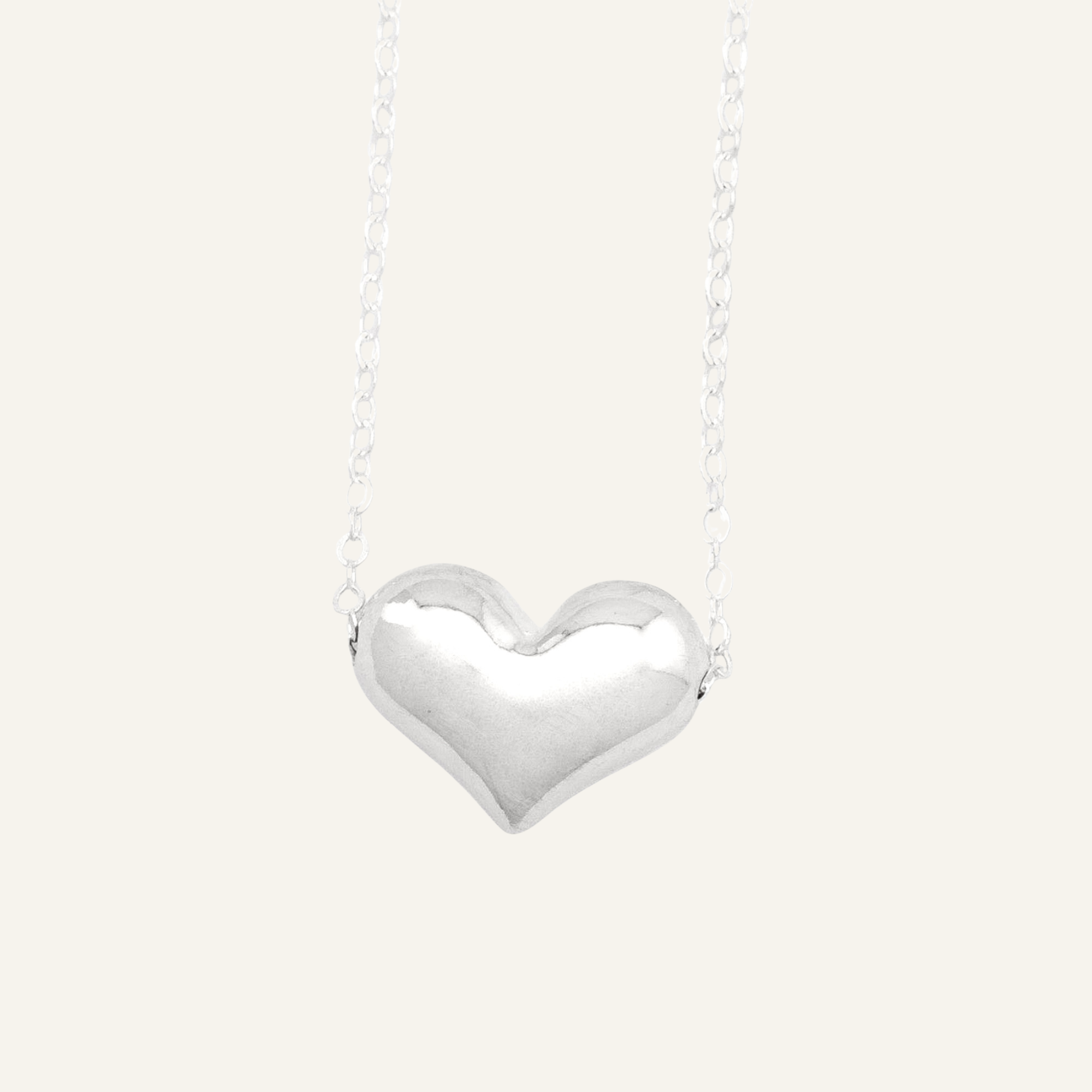 Puffy Heart Necklace