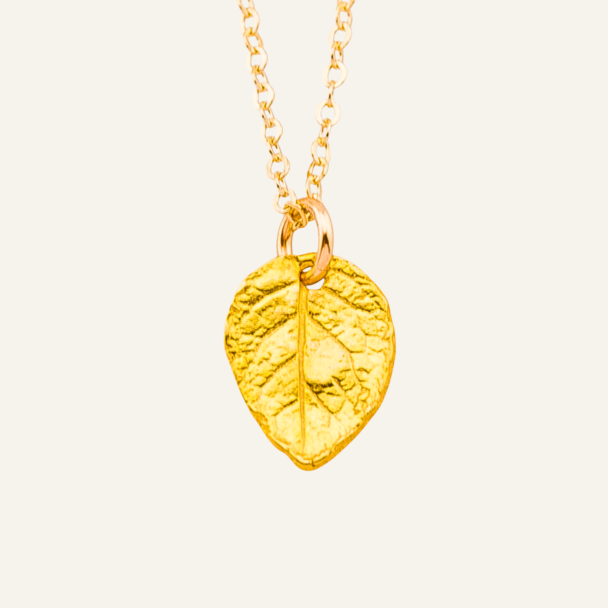 Tiny Leaf Necklace