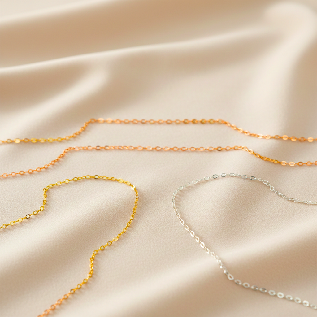 Delicate Thin Chain Necklace