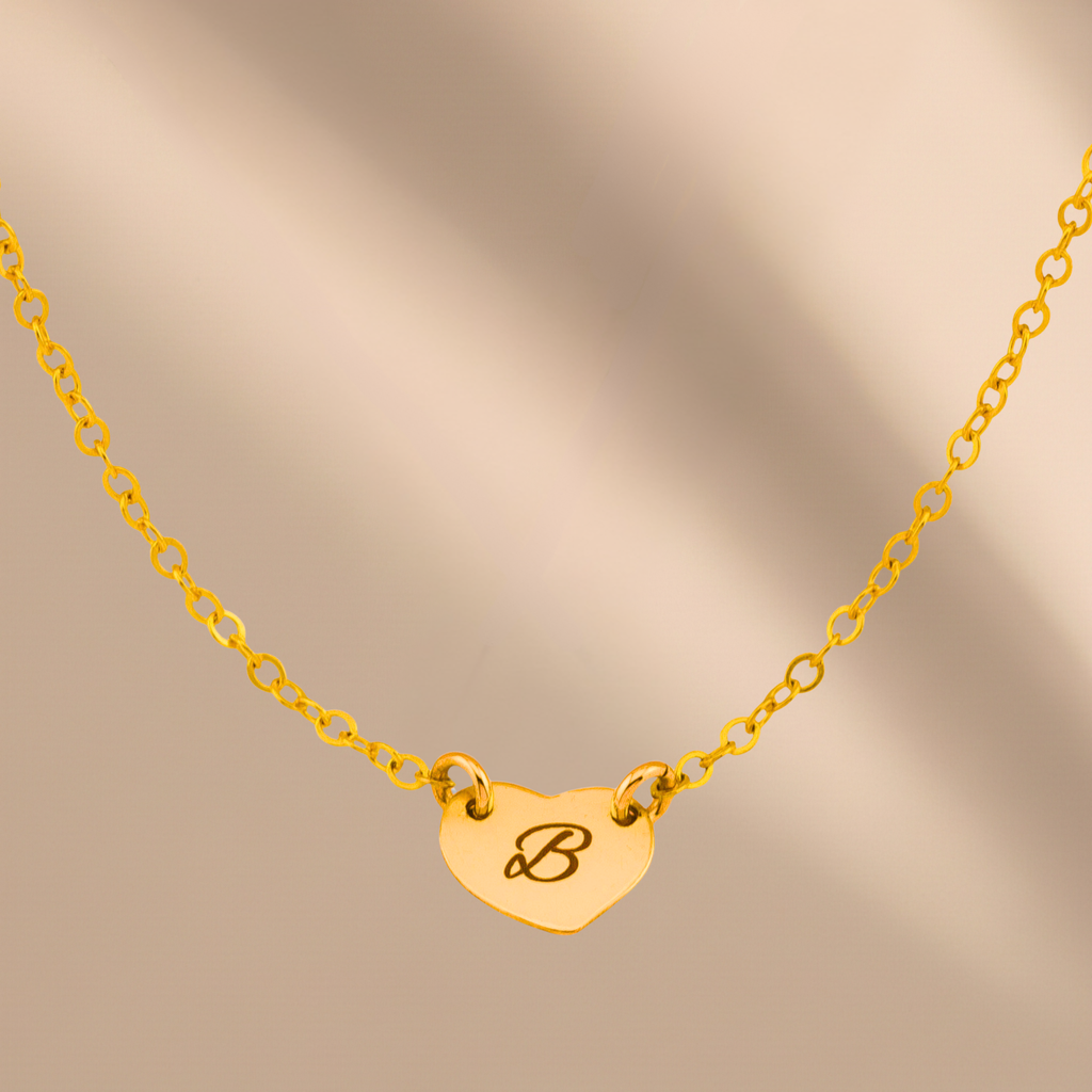 Personalized Heart Charms Necklace