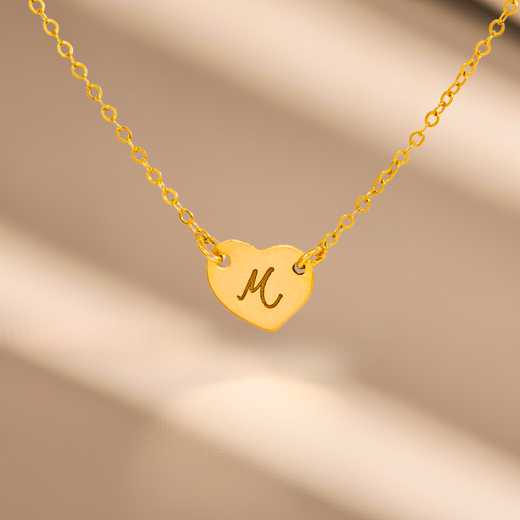 Personalized Heart Charms Necklace