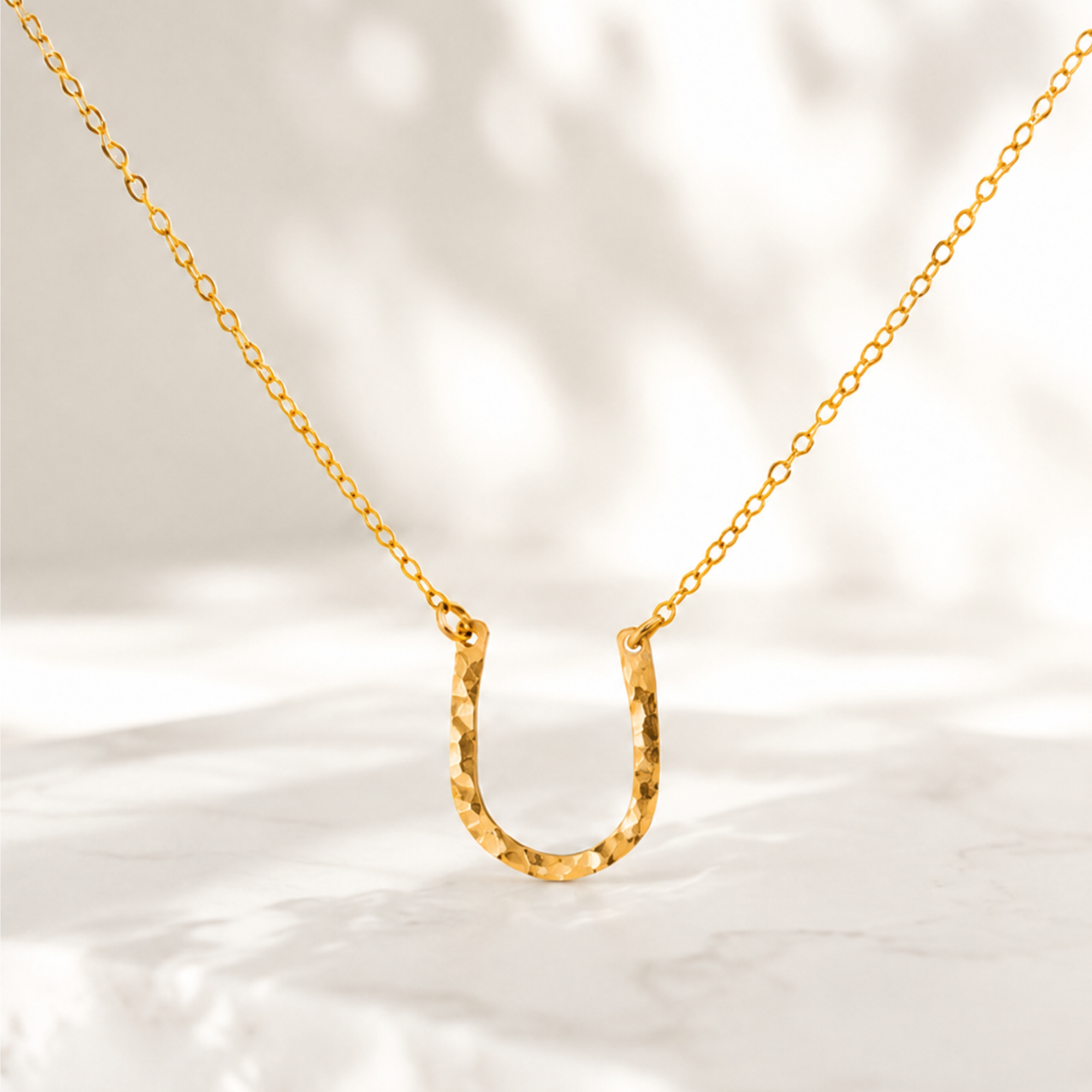 Horseshoe Pendant Necklace