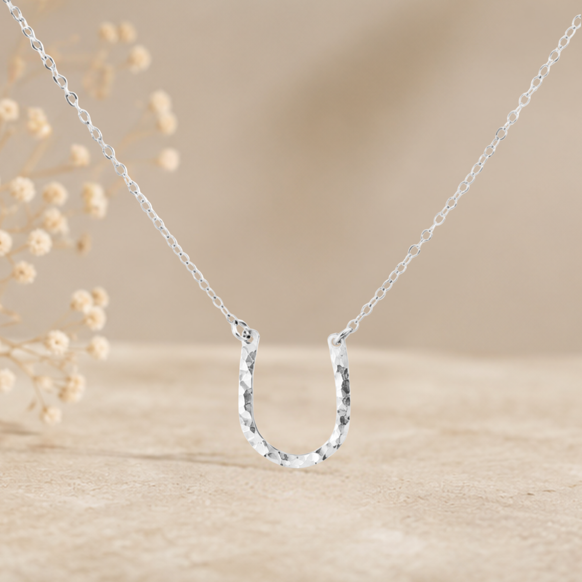 Horseshoe Pendant Necklace