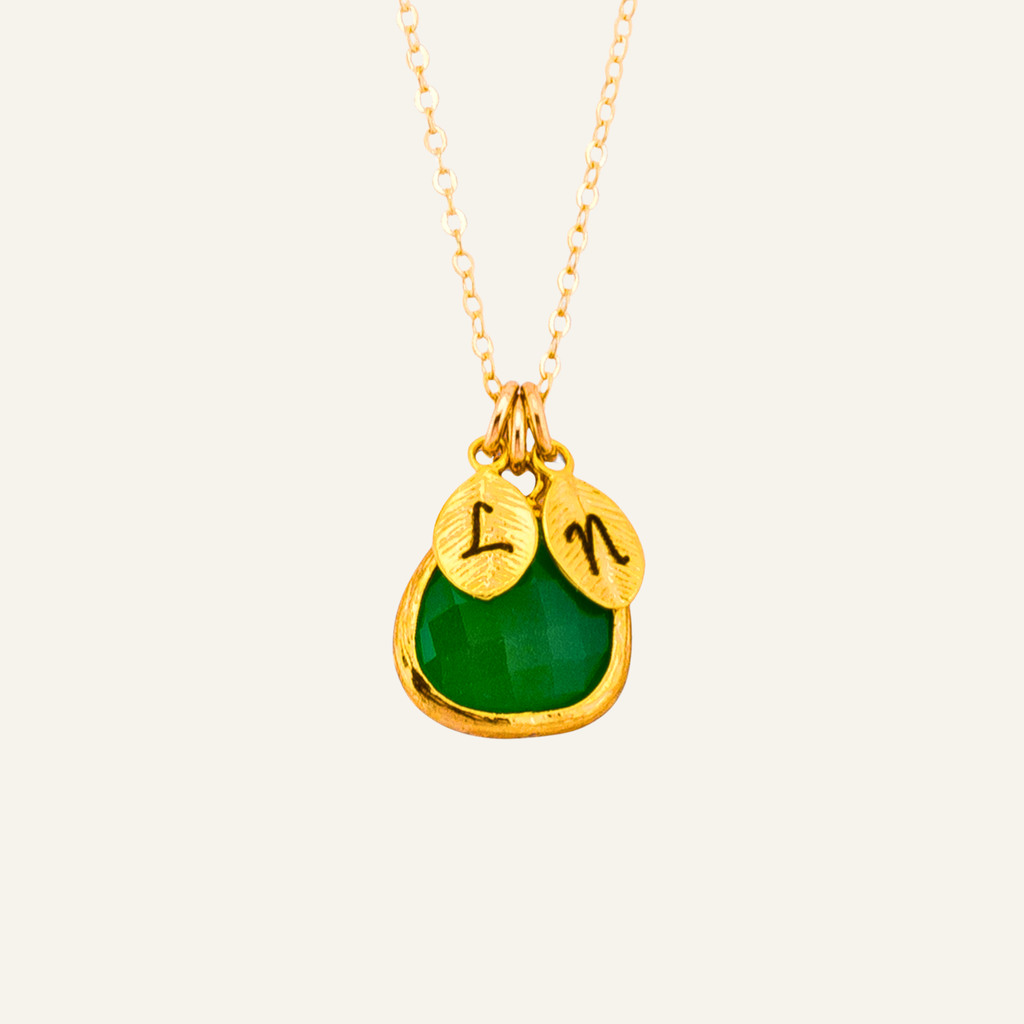 Custom Glass Drop Necklace