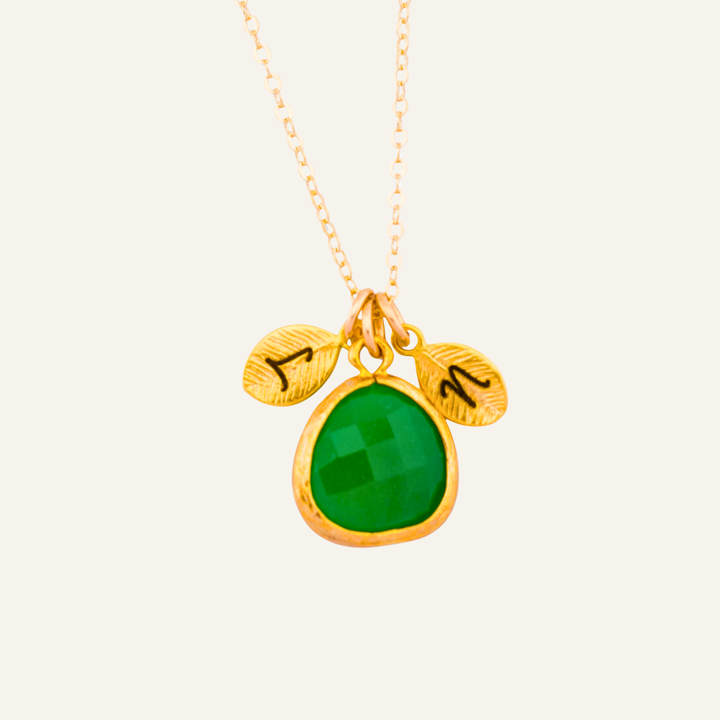 Custom Glass Drop Necklace
