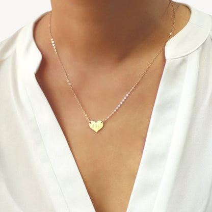 HEART CHARM NECKLACE