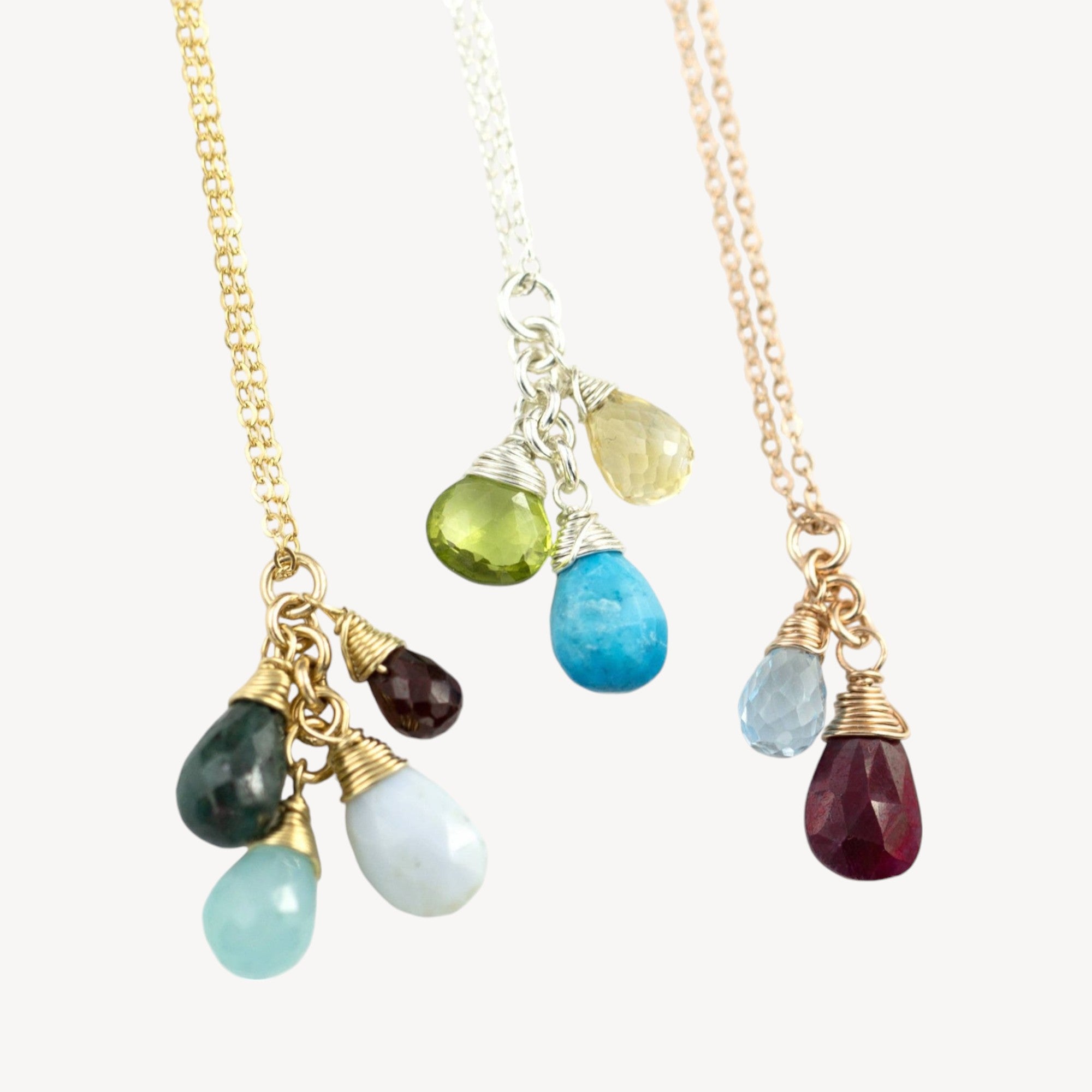 Custom Birthstone Necklace