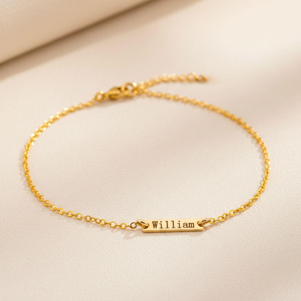 Mini Skinny Bar Bracelet, 5/8-inch Bar