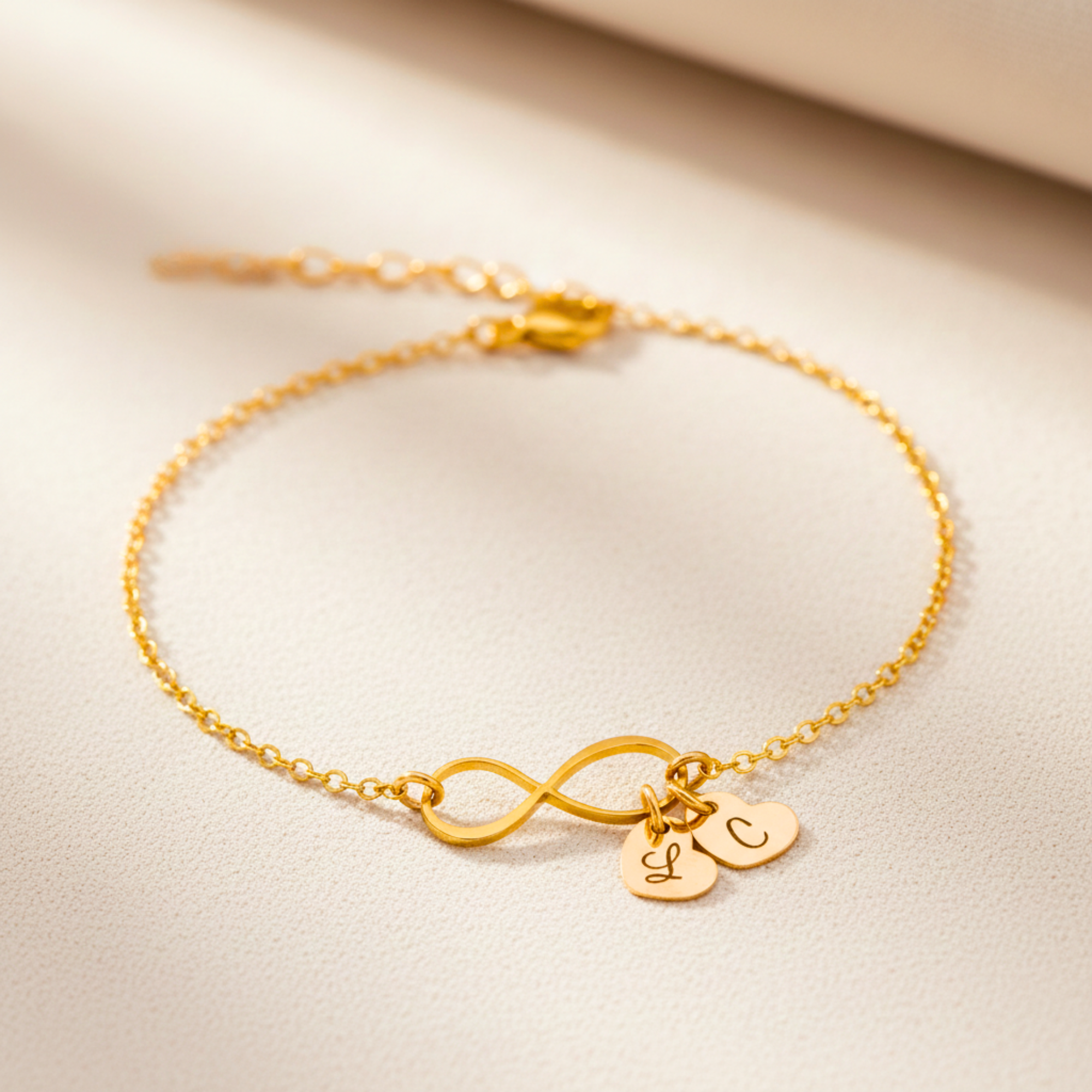 Friendship Infinity Heart Bracelet