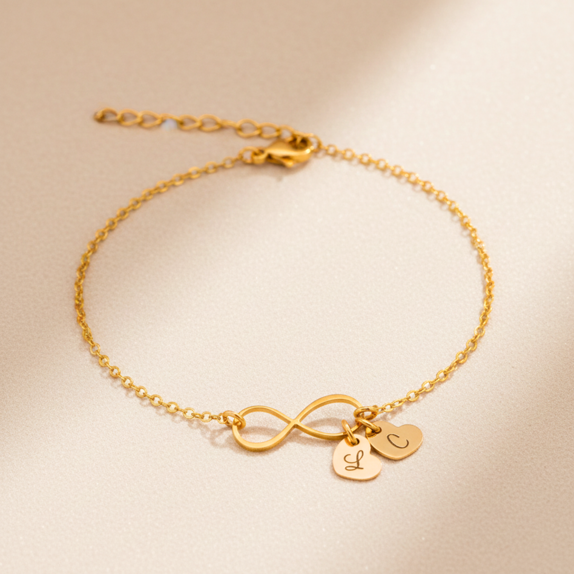 Friendship Infinity Heart Bracelet
