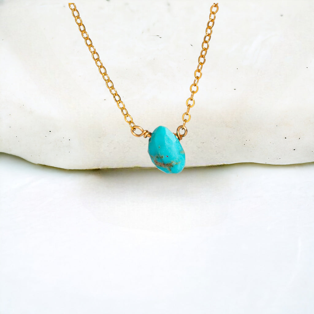 Floating Birthstone Necklace