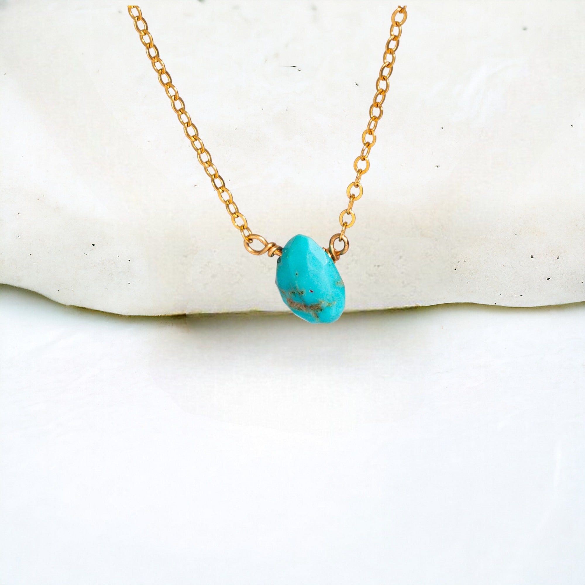 Floating Birthstone Necklace