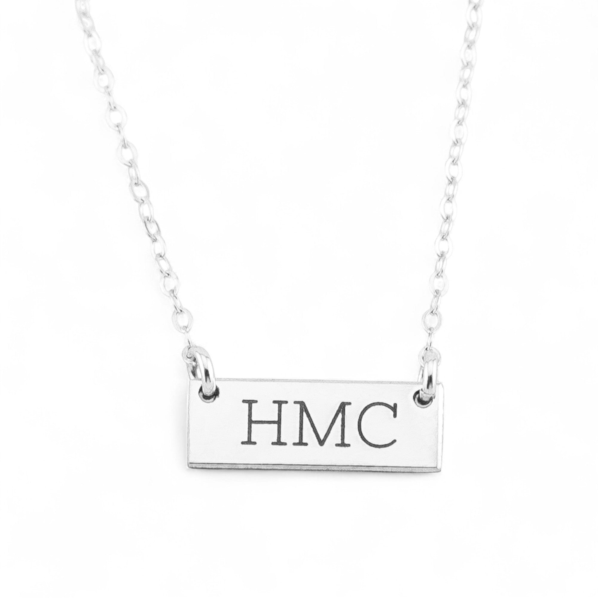 Mini Bar Necklace, 5/8" Bar