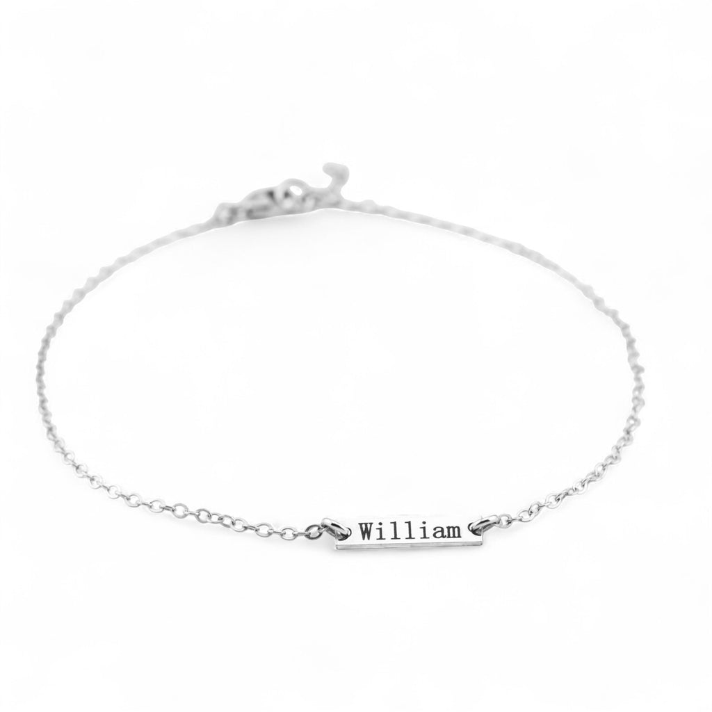 Mini Skinny Bar Bracelet, 5/8-inch Bar