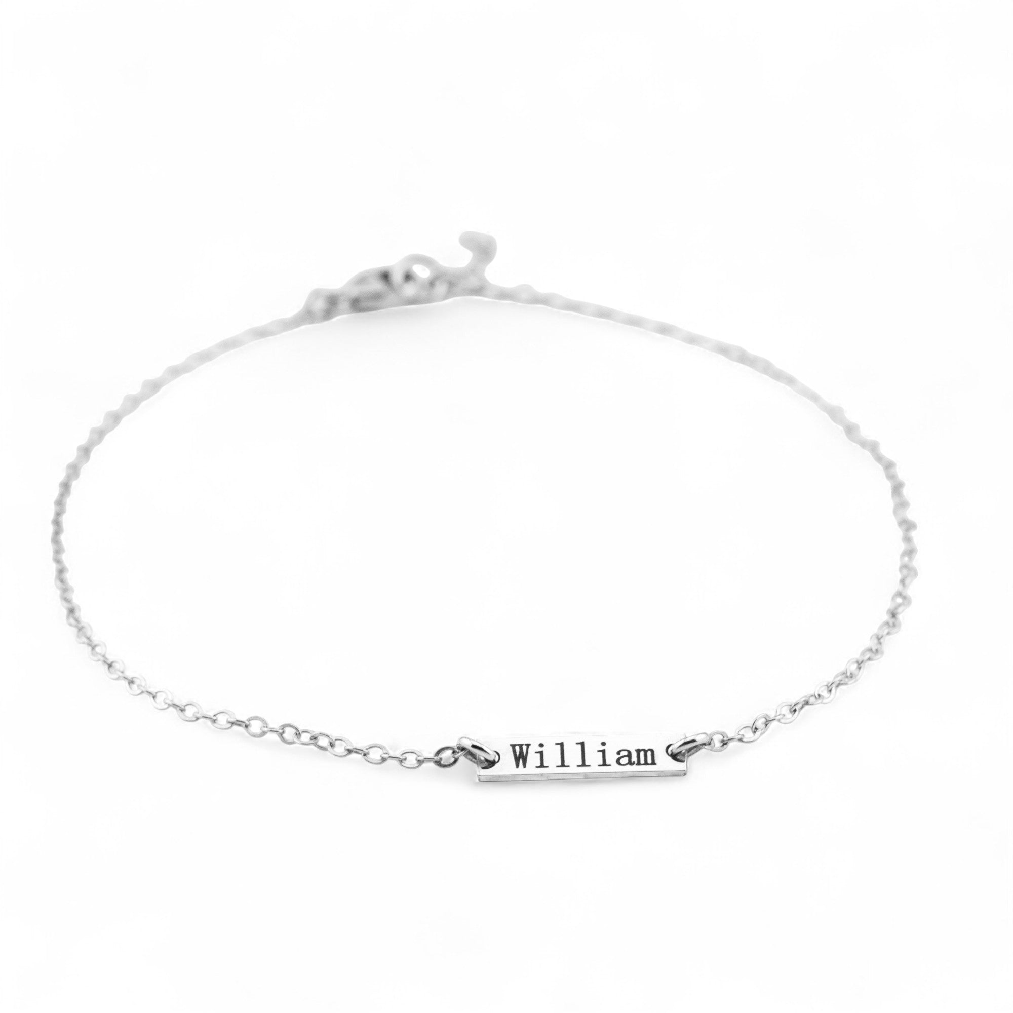 Mini Skinny Bar Bracelet, 5/8-inch Bar