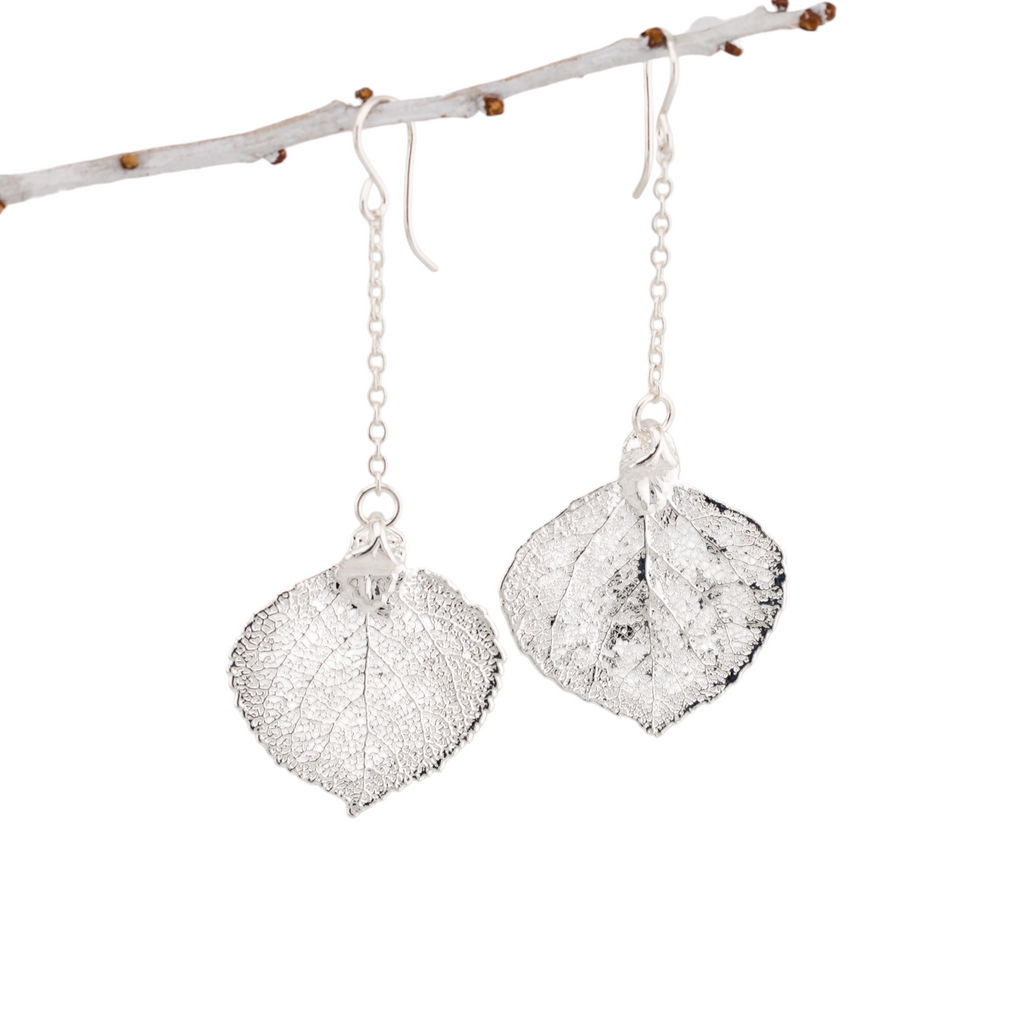 Real Leaf Pendant Necklace