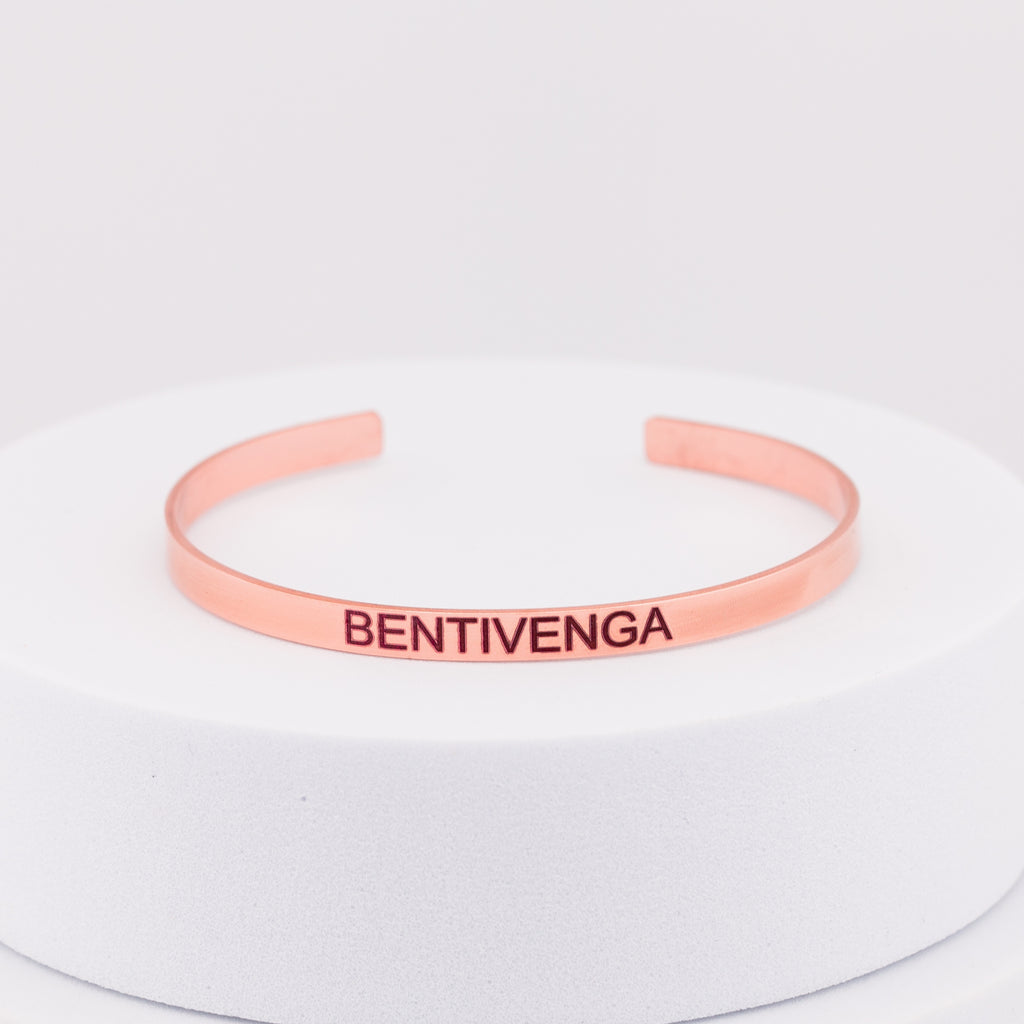 Personalized 4mm Cuff Bracelet