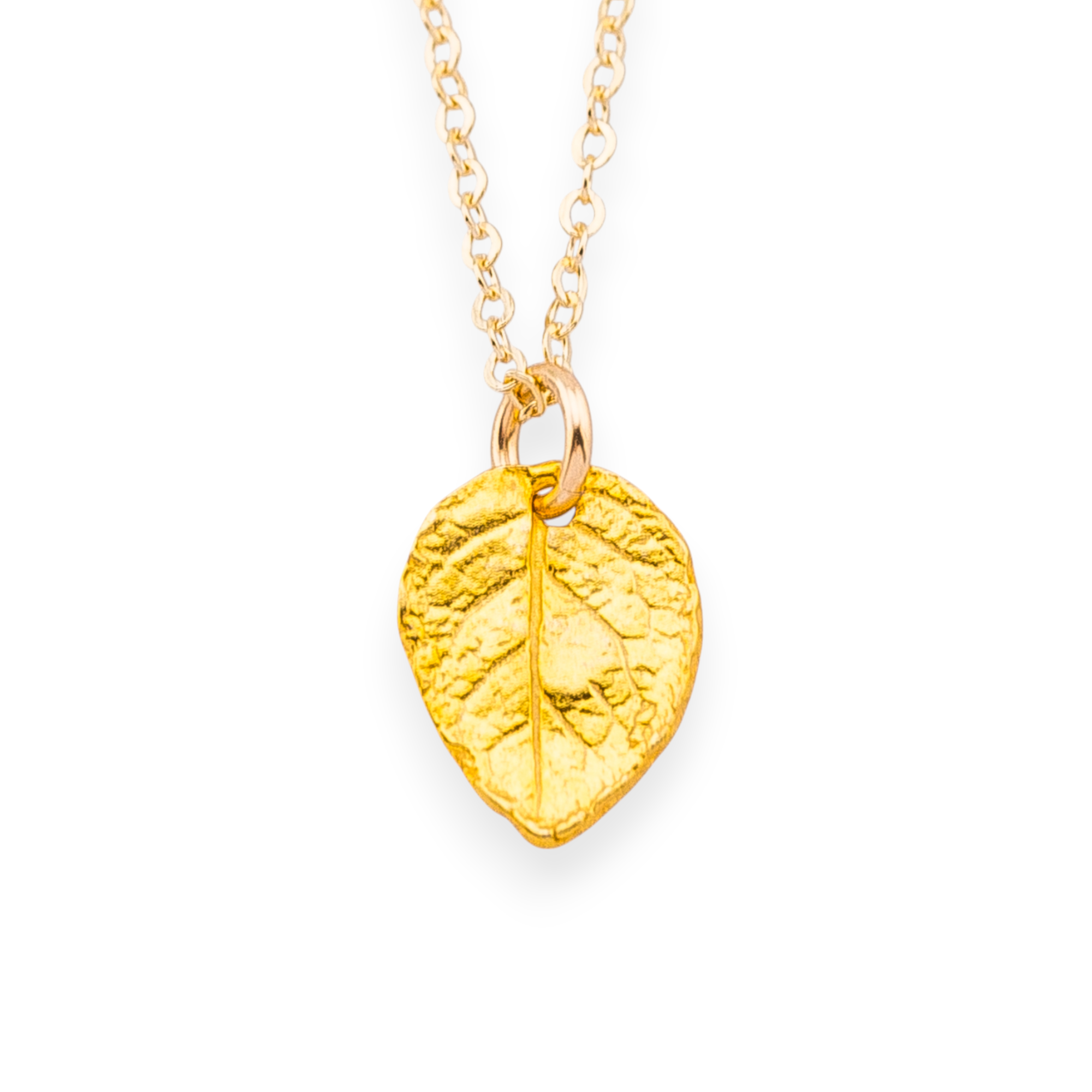 Tiny Leaf Necklace