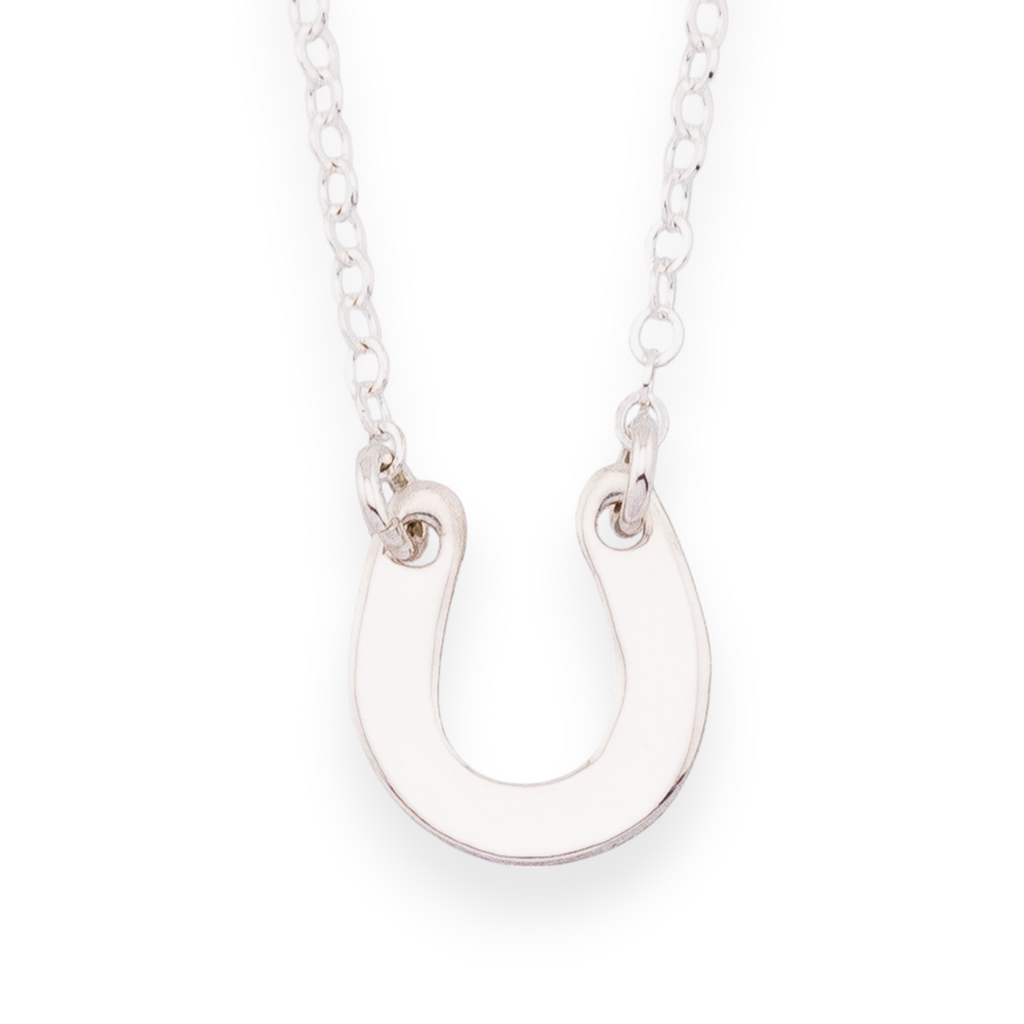Tiny Horseshoe Necklace