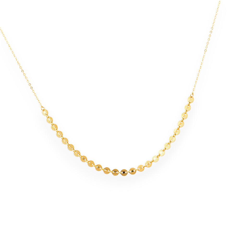 Minimalist Tattoo Coin Necklace