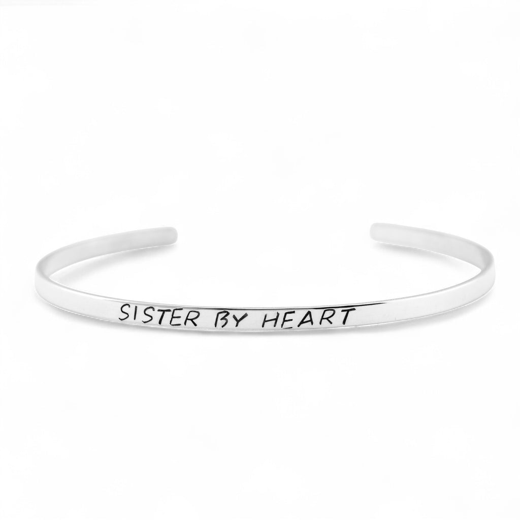 Personalized Skinny Cuff Bracelet, 3mm