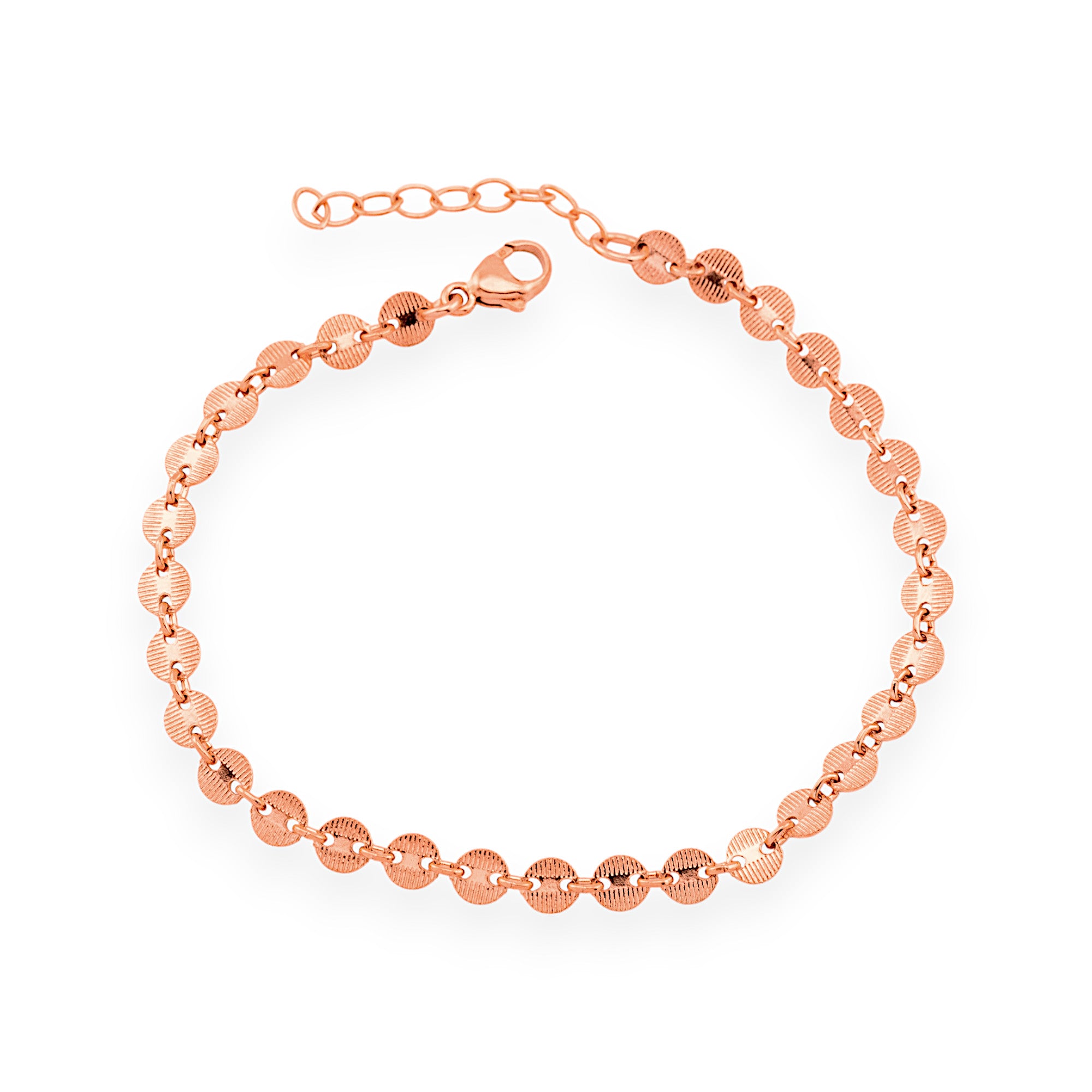 Delicate Coin Tattoo Bracelet