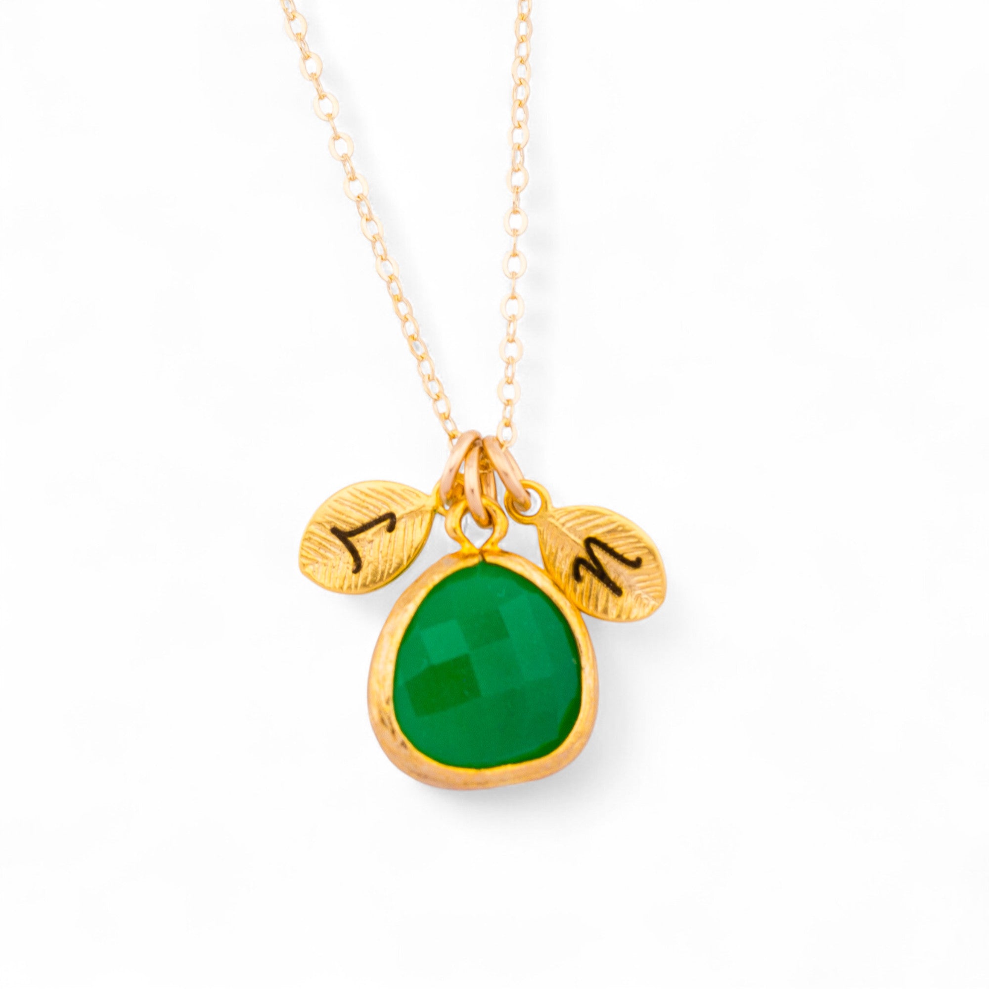 Custom Glass Drop Necklace