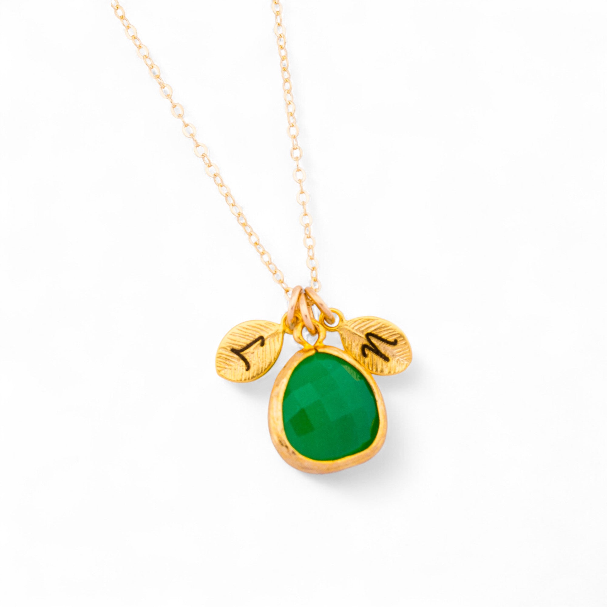 Custom Glass Drop Necklace