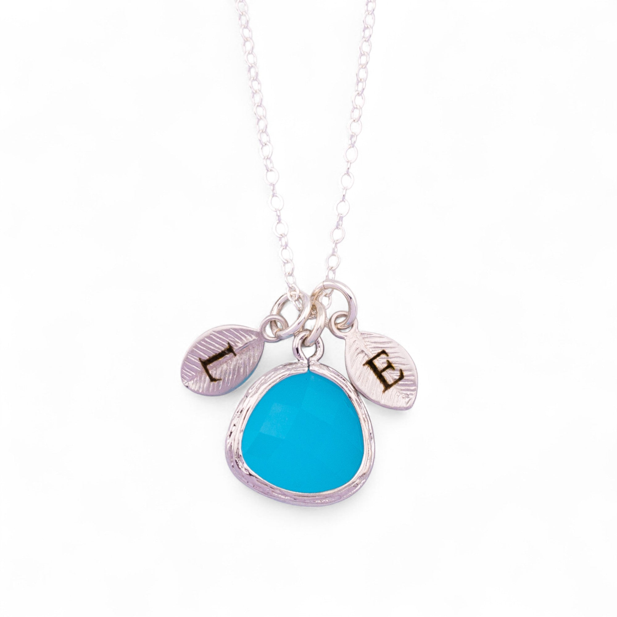 Custom Glass Drop Necklace