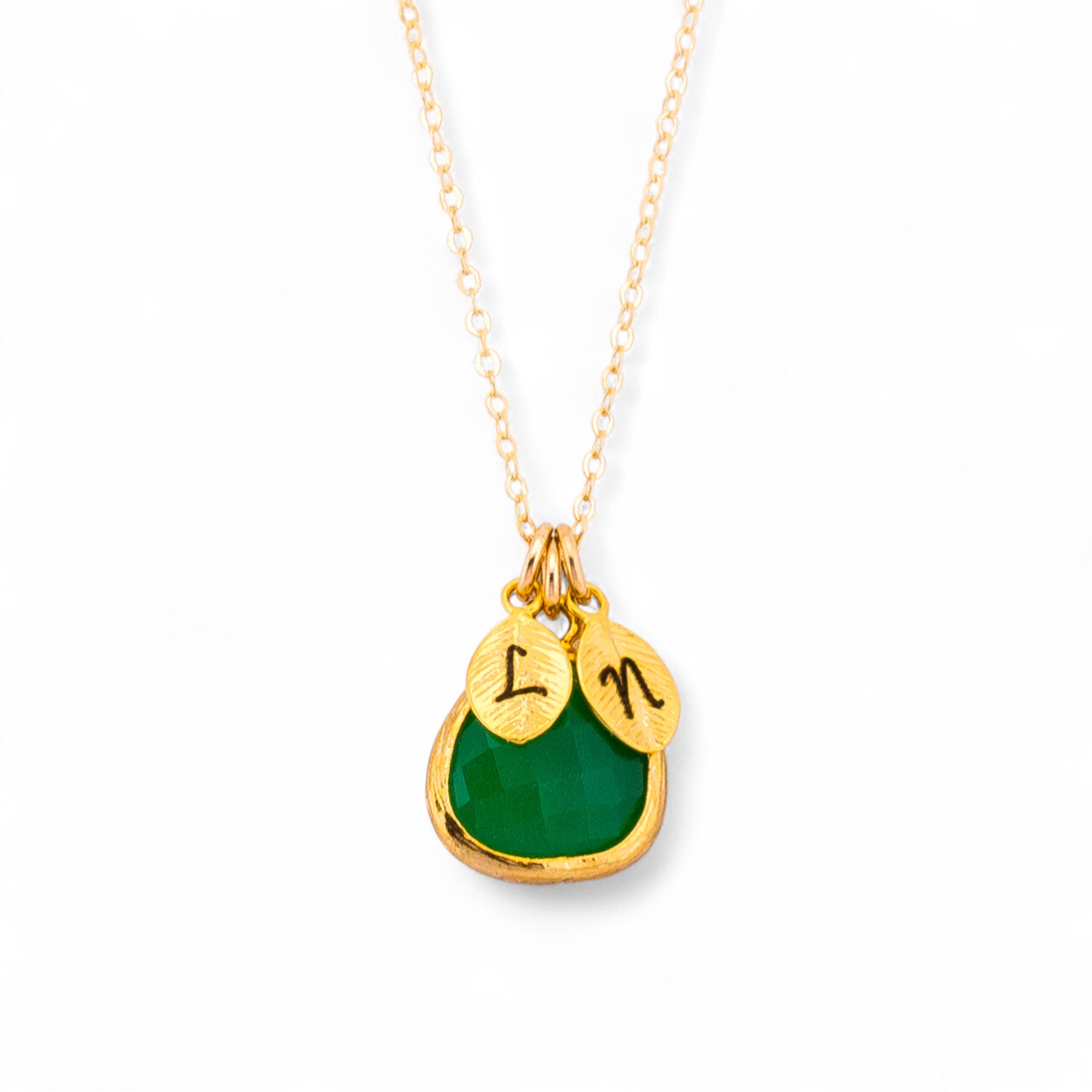 Custom Glass Drop Necklace