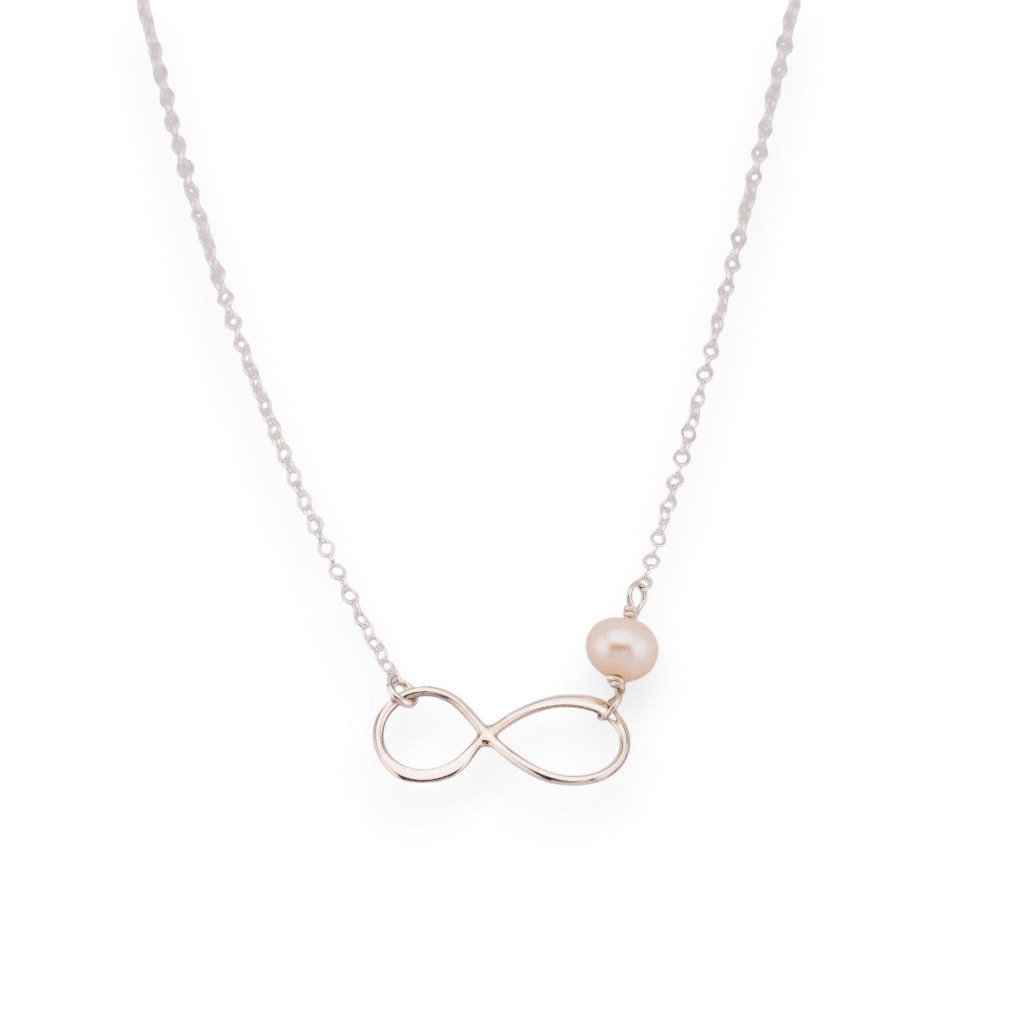 Birthstone Infinity Pendant Necklace