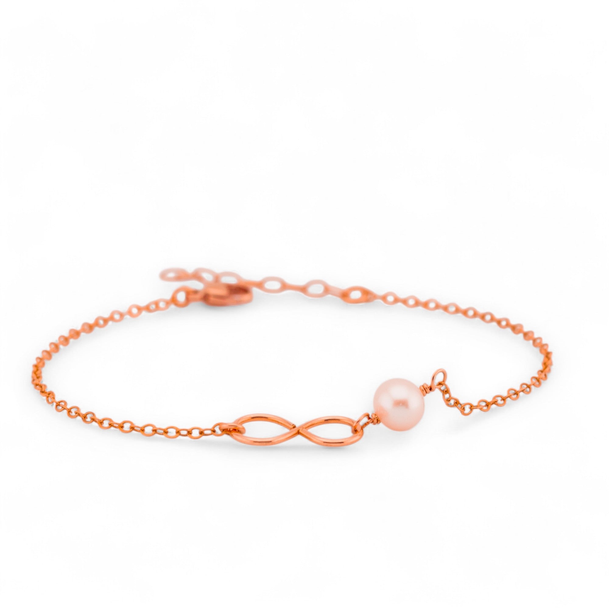 Customized Birthstone Infinity Bracelet