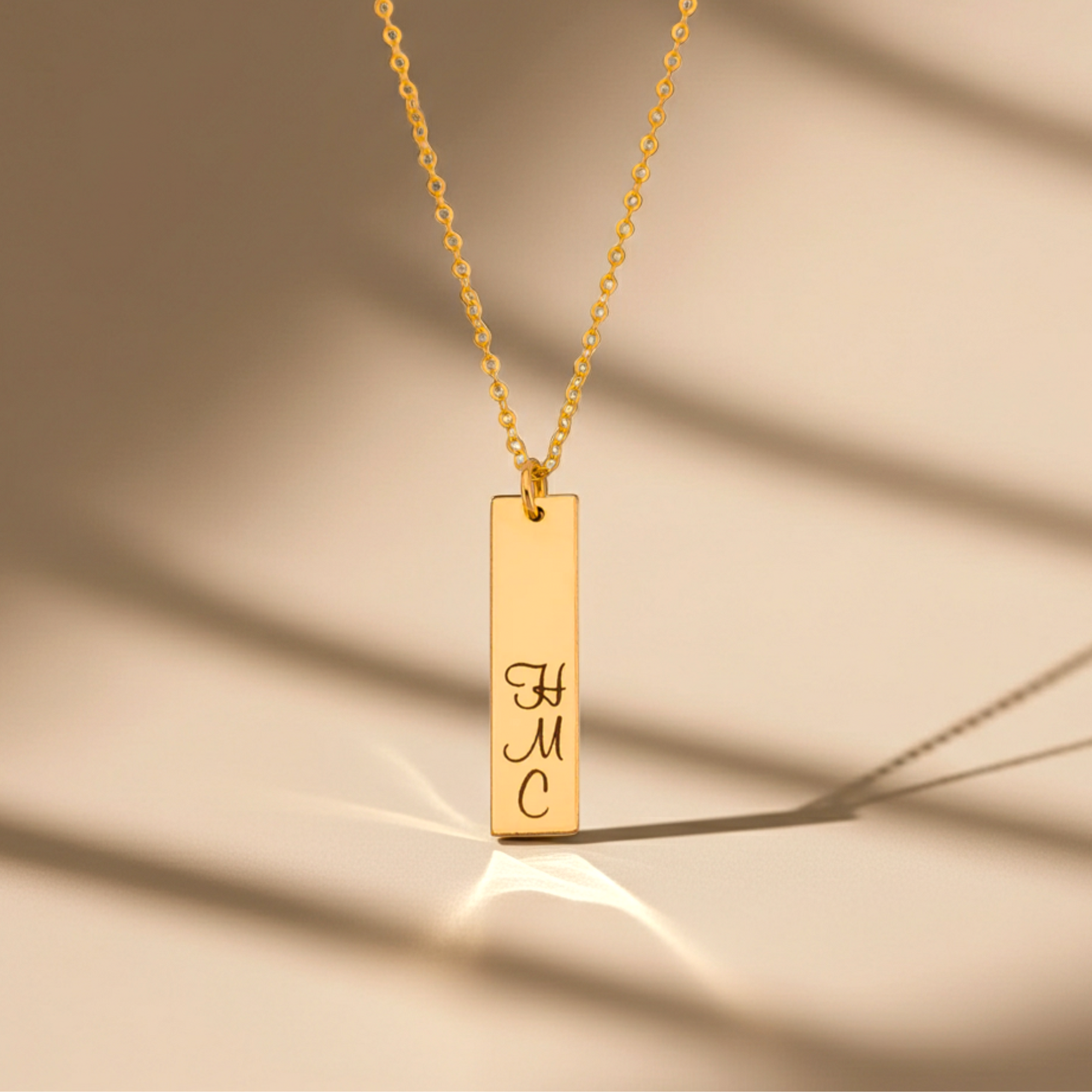Custom Name Necklace - 1-inch bar