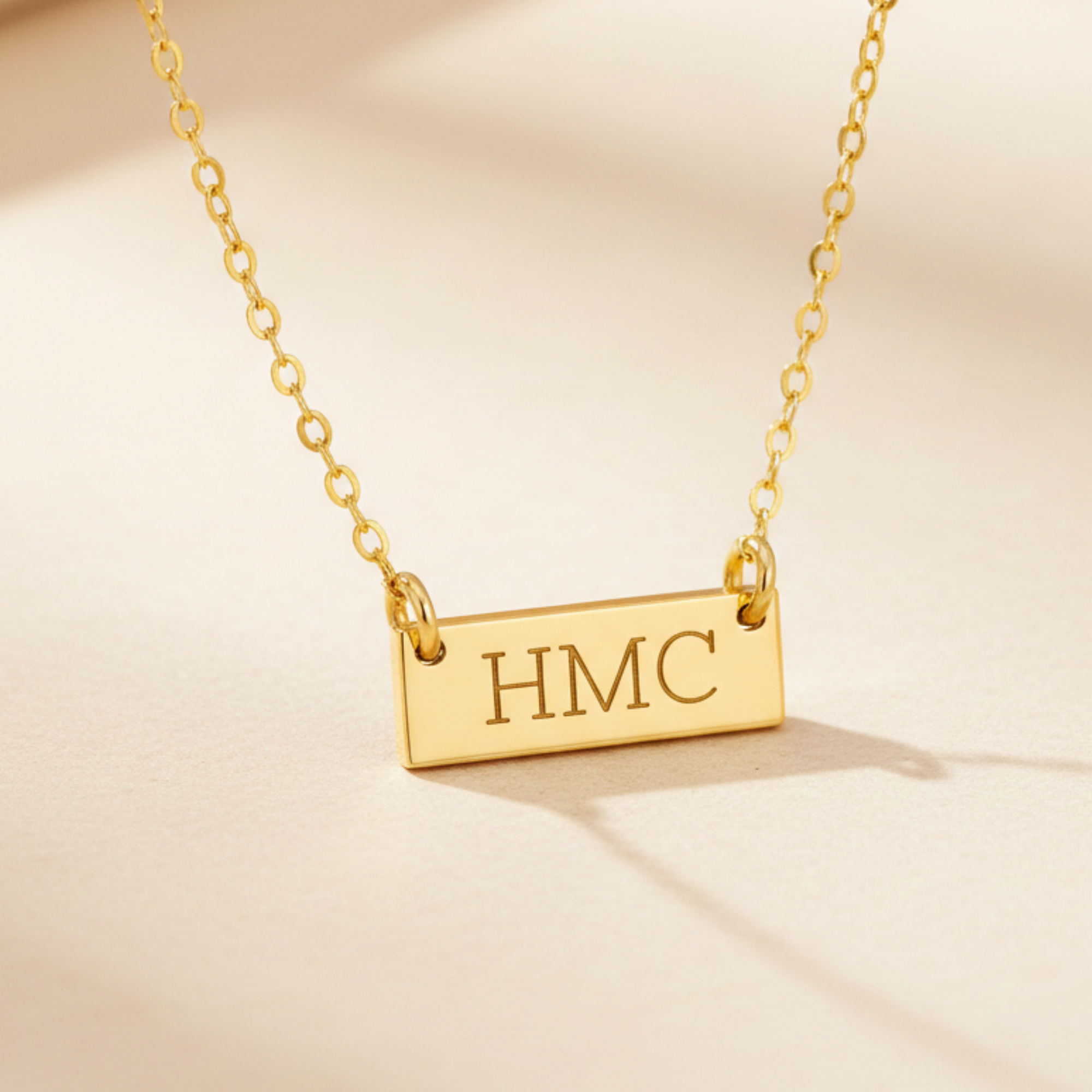 Mini Bar Necklace, 5/8" Bar