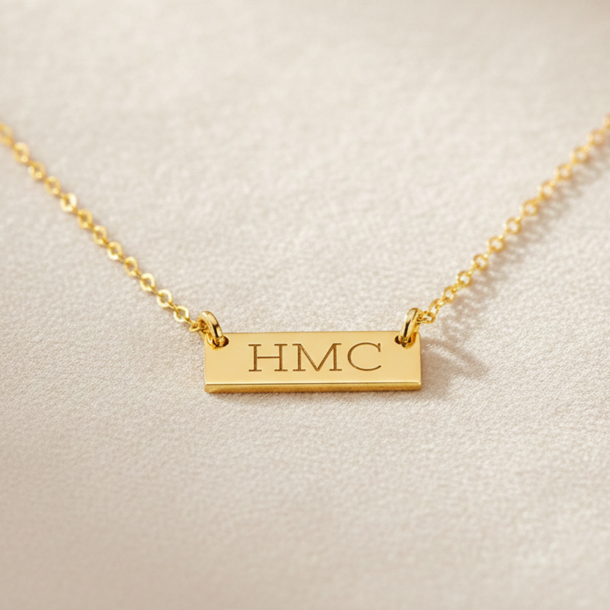 Mini Bar Necklace, 5/8" Bar