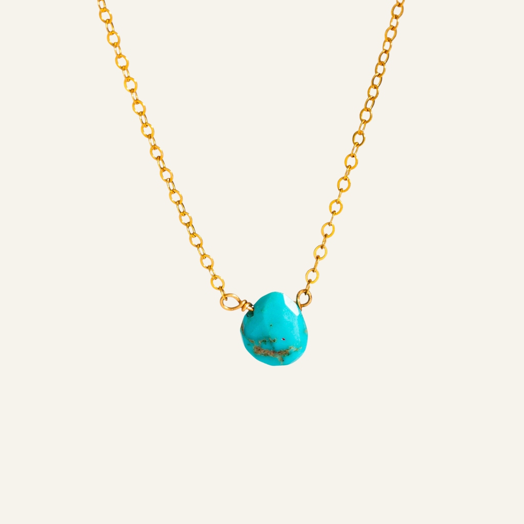 Customized Floating Birthstone Necklace
