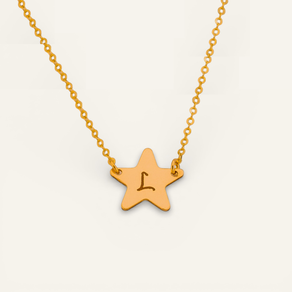Personalized Star Necklace