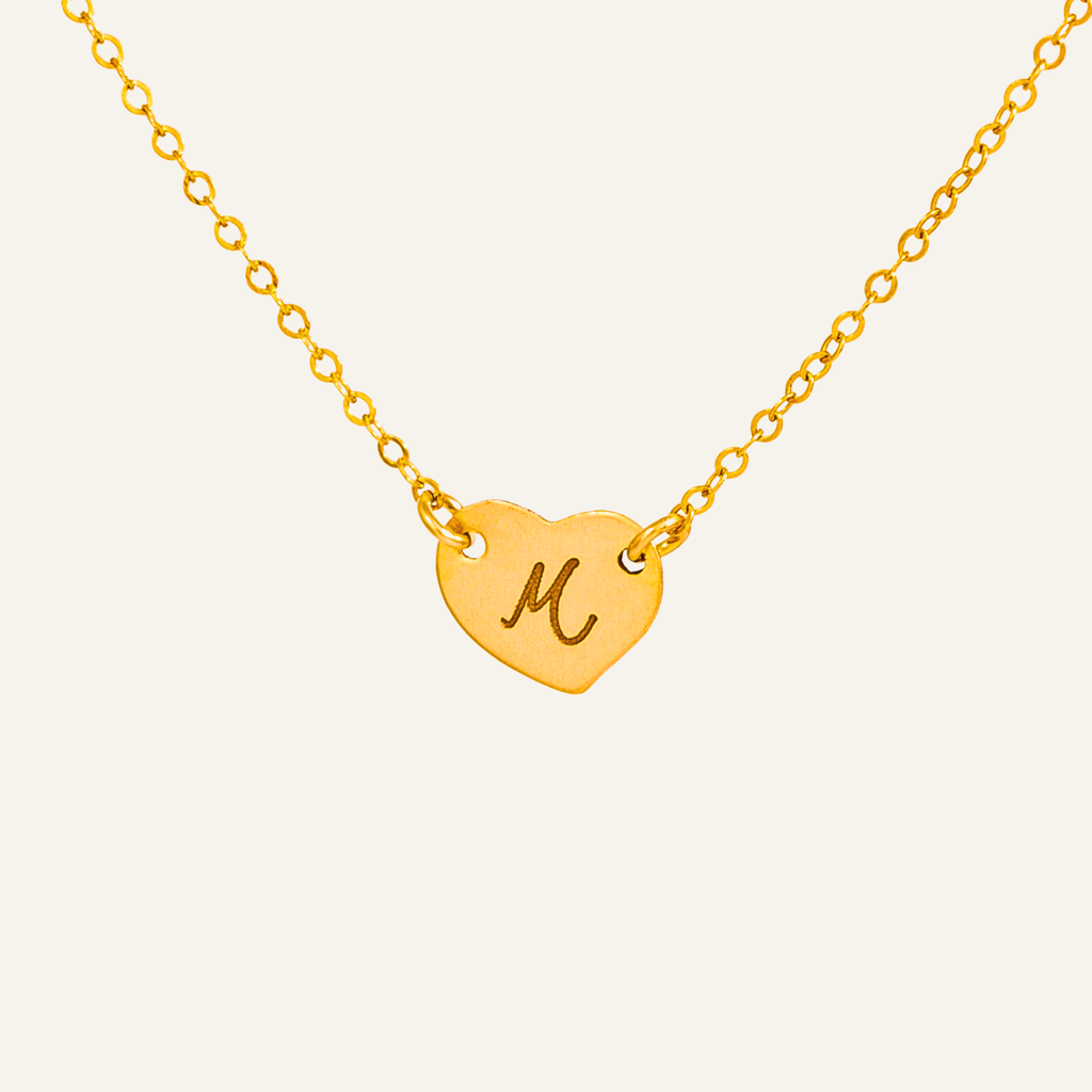 Personalized Heart Charms Necklace
