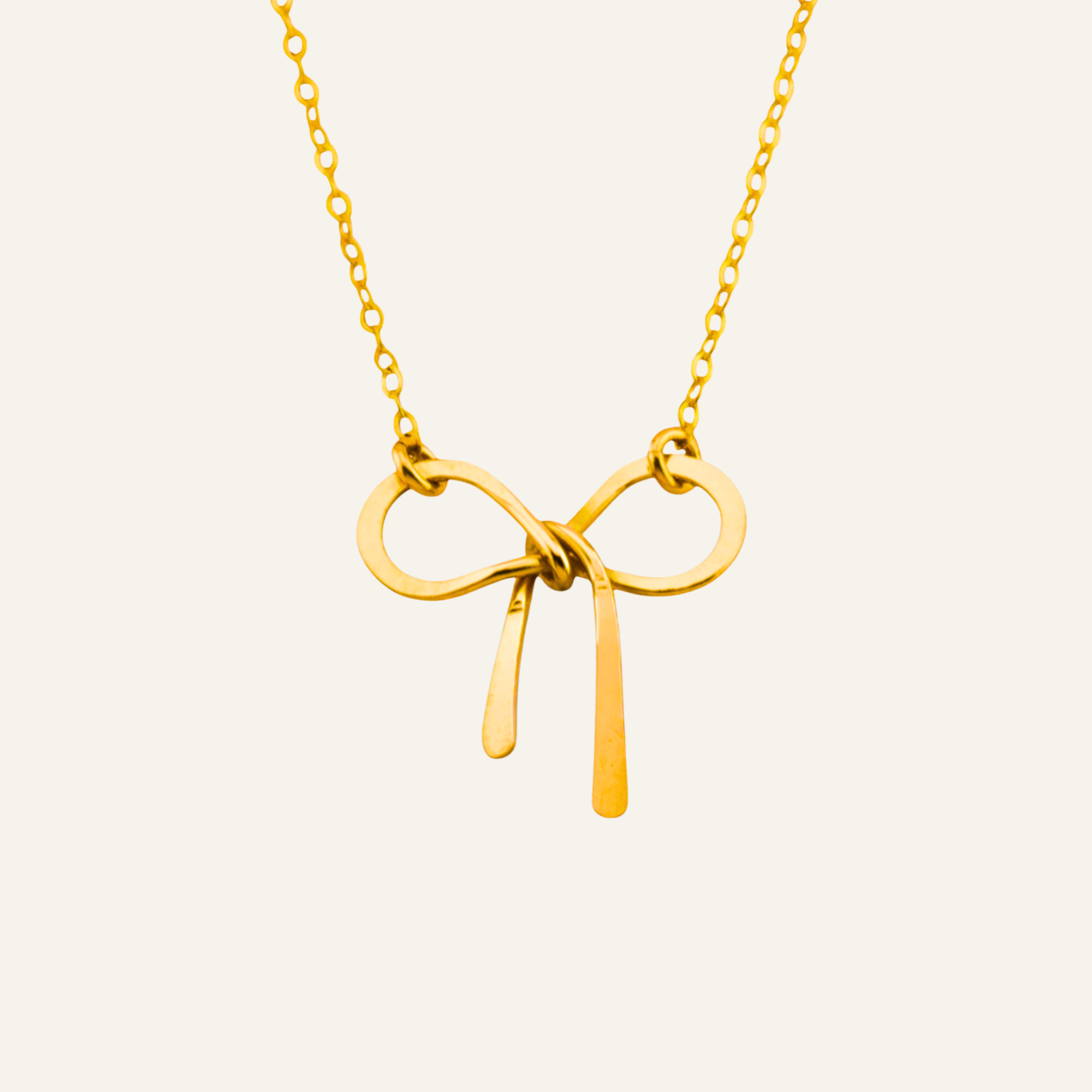 Bow Necklace