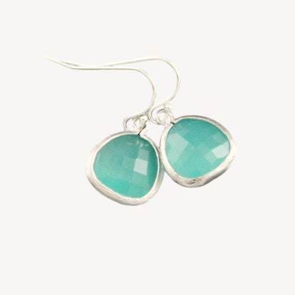 Opal Blue Earrings