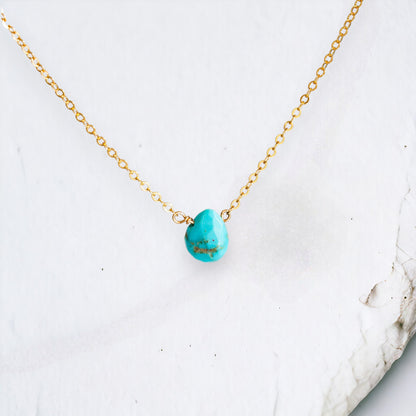 Floating Birthstone Necklace
