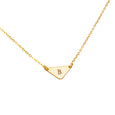 Personalized Small Triangle Necklace