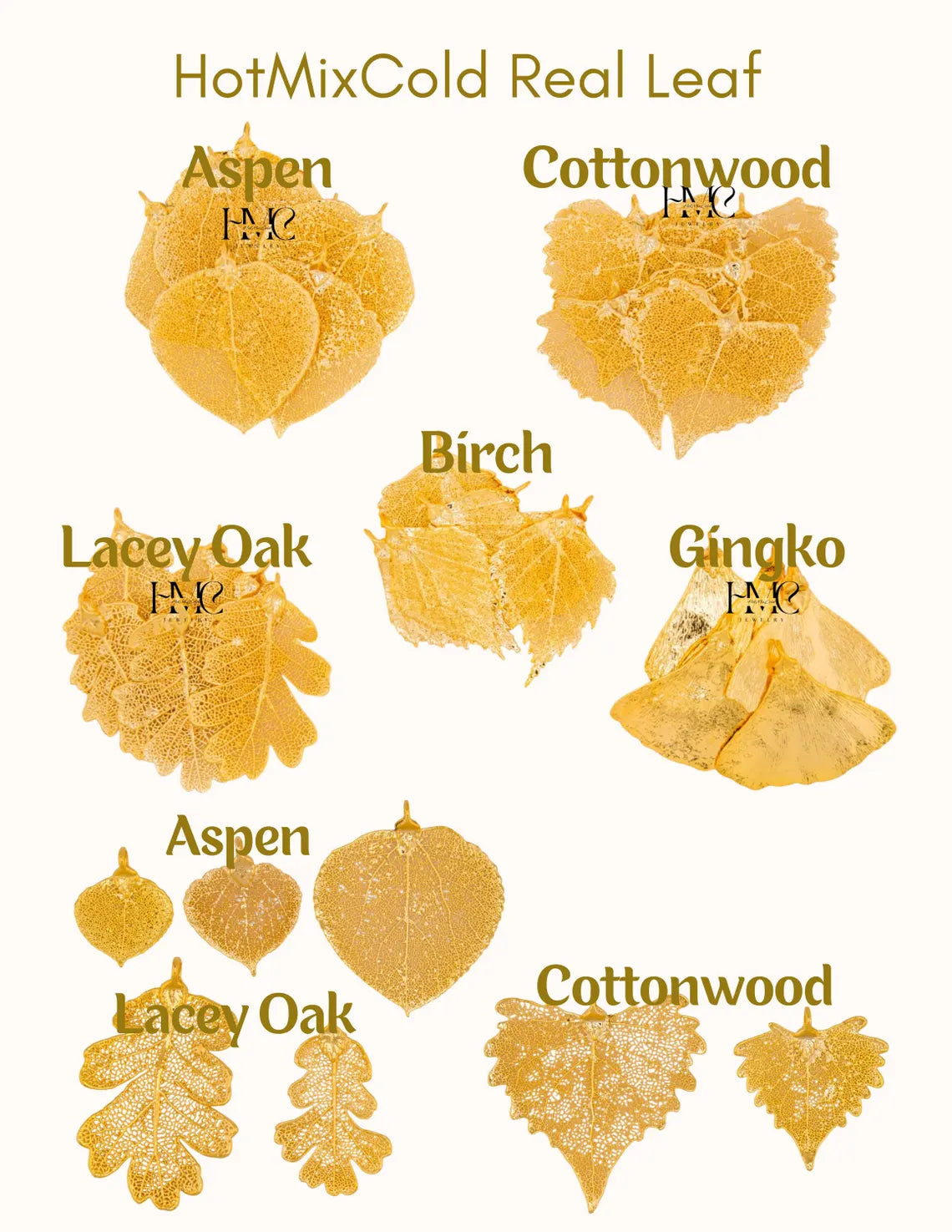 Actual Leaf Dangle Earrings