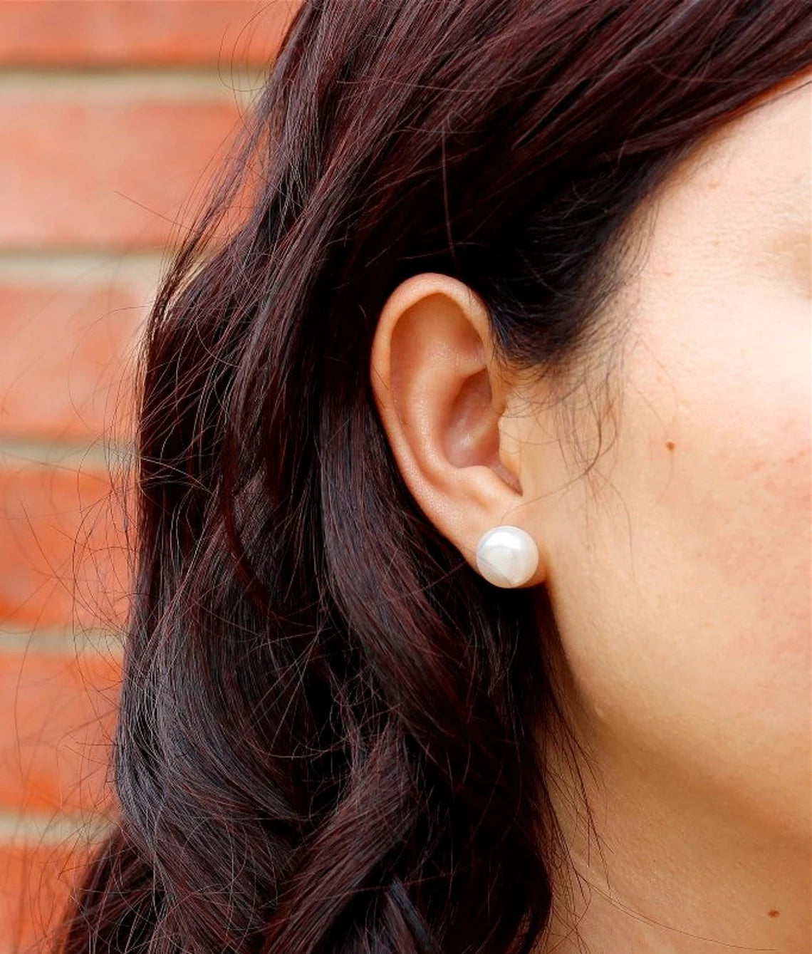 Freshwater Pearl Stud Earrings
