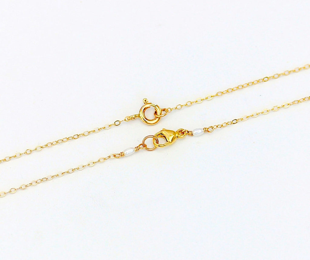 Delicate Thin Chain Necklace